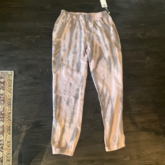 American Pink Sweatpants Tie Dye 